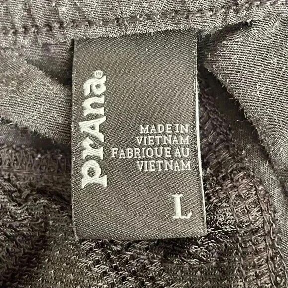 PRANA Men’s Charcoal Gray Lightweoght Pull On Drawstring Closure SZ L # 1724 - Picture 7 of 10